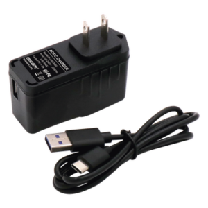 EPCOM POWERLINE PLUSC3000 – Adaptador de corriente AC/DC / Entrada 100-240 VCA / Salida 5 VCC @ 3 A / Conectores USB-C y micro-USB