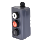 ACCESSPRO XBS-SW-01 – Botonera Triple / Uso Rudo / 24 VCD / IP40 / -20 a 50 °C / 2.7 x 5.2 x 2.0 in