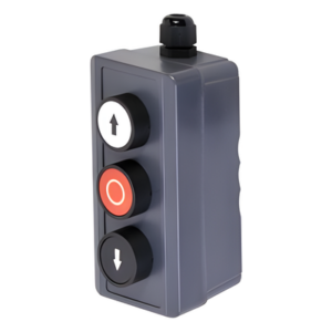 ACCESSPRO XBS-SW-01 – Botonera Triple / Uso Rudo / 24 VCD / IP40 / -20 a 50 °C / 2.7 x 5.2 x 2.0 in