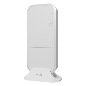 MIKROTIK WAPG-5HAXD2HAXD – Punto de Acceso WiFi 6 / Doble Banda 2.4GHz y 5GHz / 2x2 MIMO / IP54 / PoE 802.3af/at / 12-57V DC