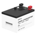 EPEVER LFP100EP128V2 – Batería LiFePO4 / 12.8 Vcc / 100 Ah / 1.28 kWh / 6000 Ciclos / IP65 / Pantalla LCD
