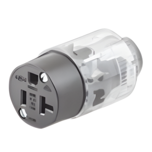 HUBBELL HUB-520-LC – Conector Iluminado / 20 A / 125 V CA / 2P 3H / NEMA 5-20R / LED 360° / -40°C a 75°C