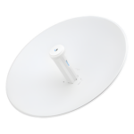 UBIQUITI PBE-5AC-500 – Radio Puente PtP / 5 GHz / 450 Mbps / Antena 27 dBi / PoE Gigabit 24V / Rango 1.71 x 1.71 x 1.01 ft