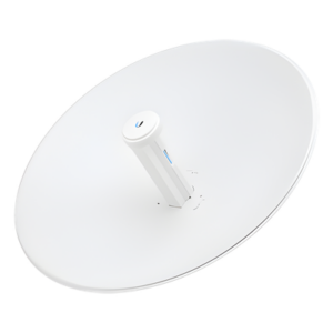 UBIQUITI PBE-5AC-500 – Radio Puente PtP / 5 GHz / 450 Mbps / Antena 27 dBi / PoE Gigabit 24V / Rango 1.71 x 1.71 x 1.01 ft