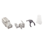 SIEMON ZP1-6AS-01S – Conector RJ45 de Campo / Categoría 6A Blindado / 10G / Sin Bota / Terminación Rápida / UL 2043 Plenum / Guía de Color