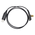 TXPRO TXCP1862I – Cable Programador USB / Conector USB-A a Multipin Tipo Peineta / Compatibilidad Windows 98 a 11 / Material PU Negro Profesional / Más de 20 Modelos Icom Serie IC-F