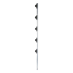 YONUSA FENCEPOST3 – Poste de cerco eléctrico / 1.2 m (3.9 ft) / Acero galvanizado G60 / 5 aisladores de paso / 18 kV dieléctrico