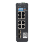 RUIJIE RG-NIS2100-8GT2SFP-HP – Switch Industrial PoE+ / 8 Puertos Gigabit / 1 PoE++ 60W / 7 PoE+ 30W / 2 SFP Uplink / 300W Total / Capacidad 20 Gbps / Layer 2