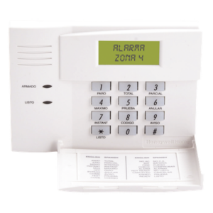 HONEYWELL HOME RESIDEO 6148-SP – Consola LCD Numérica / Mensajes Prefijados en Español / Teclas Retroiluminadas / Zumbador Piezoeléctrico / Tapa Extraíble