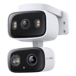 TP-LINK TAPO-C246D – Cámara IP Dual PTZ / Dual Lente 2K+2K / 3 Megapixel cada lente / Seguimiento Sincronizado / Visión Nocturna a Color / IP65 / Audio Bidireccional