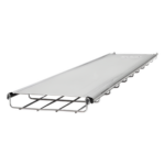 CHAROFIL MG-50-153EZ – Charola de Cableado con Tapa Automática / 3 m (9.8 ft) de Longitud / 200 mm de Ancho / Calibre 20 / Acabado Galvanizado Electro-Zinc