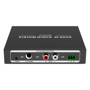 EPCOM TITANIUM TTMOIPARX – Receptor de Audio sobre IP / PCM 2.0 / Transmisión 120 m (393.7 ft) / Matriz 256x256 / Múltiples Interfaces Analógicas / Protección ESD / Bajo Consumo ≤2 W