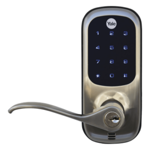 YALE-ASSA ABLOY 89066 – Cerradura Autónoma YRL221 con Teclado Táctil y Manija