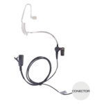 TXPRO TX-EHK04AV2 – Micrófono-Audífono de Tubo Acústico / Grado Médico / Conector 3.5 mm / Compatible KENWOOD y ABELL