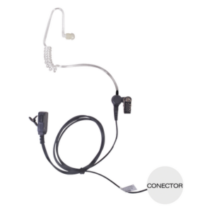 TXPRO TX-EHK04AV2 – Micrófono-Audífono de Tubo Acústico / Grado Médico / Conector 3.5 mm / Compatible KENWOOD y ABELL