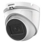EPCOM PROFESSIONAL E8-TURBO-G2/A – Cámara Domo TURBOHD / 2 Megapixel / Gran Angular 106° / IR 20 m (65.6 ft) / Audio por Coaxitron / IP66 / Metal