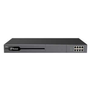 YEASTAR P560 – Conmutador IP PBX / 100 a 200 Extensiones / 30 a 60 Llamadas Simultáneas / E1/T1/PRI / 8 Puertos FXO/FXS / Omnicanal con IA