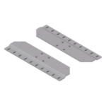 HOFFMAN EMB1 – Soporte de Montaje en Pared / Aluminio / RAL 7035 / Espesor 2.5 mm / Sin Perforación de Gabinete