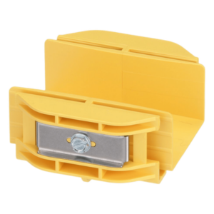 PANDUIT FBC2X2LYL – Acoplador para Canaleta / 2 x 2 pulgadas (50.8 x 50.8 mm) / Sin Herramientas / ABS Resistente / 41.6 mm de Altura / Color Amarillo