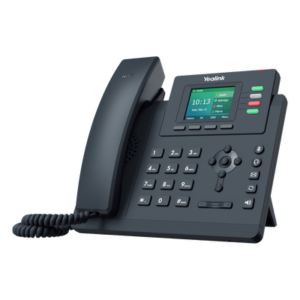 YEALINK SIP-T33G – Teléfono IP / 4 Líneas SIP / Pantalla LCD 2.4" / Dual Gigabit Ethernet / PoE / Conferencia 5 Participantes