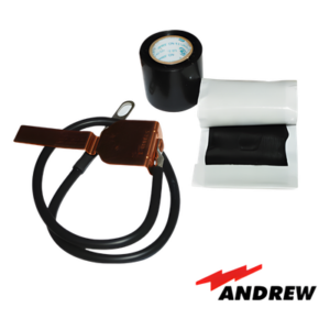 ANDREW / COMMSCOPE 241-0882 – Kit de Aterrizaje Estándar / Cable 5/8" y 7/8" / Conductor 609.6 mm (24") / 6 AWG / Resistencia DC 0.001 Ω / 100 kA Pico