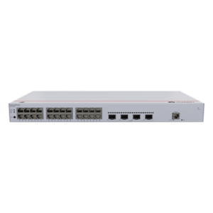HUAWEI S310-24T4X – Switch Capa 3 / 24 Puertos Gigabit / 4 Uplink 10GE SFP+ / 128 Gbps / iStack / ERPS