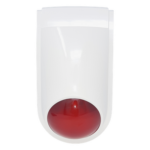 SFIRE SF-06R – Sirena Estrobo / 110 dB / 12 VCC / Estrobo Rojo Integrado / Interior y Exterior