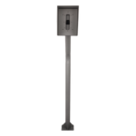EPCOM INDUSTRIAL POSTEINT-KIT – Poste Industrial para Portero IP / Altura Ajustable 1.21 m (3.97 ft) / Acero Calibre 11 / Pintura Electrostática Gris / Anclaje Incluido
