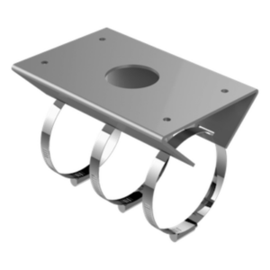 HIKVISION DS-1684ZJ-P – Montaje de Poste para Exterior / Brazo Extensible 305mm (12 pulgadas) / Aleación de Aluminio / IP66 / Compatible con 30+ Modelos PTZ