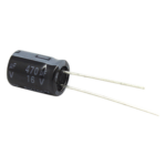 SYSCOM CE470/16V – Capacitor Electrolítico de Aluminio / 470 µF / 16 Vcc / 105 °C / Radial / 8 x 11 mm