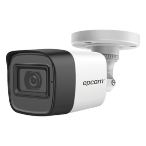 EPCOM PROFESSIONAL B50-TURBO-G2/A – Cámara Bala TURBOHD / 5 Megapixel / Gran Angular 85.5° / Lente 2.8 mm / IR EXIR 30 m (98.4 ft) / IP67 / 4 Tecnologías / Audio por Coaxitron