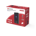 HIKVISION DS-KAS342 – Kit Terminal Control de Acceso / Reconocimiento Facial 1500 Rostros / 3000 Huellas + 3000 Tarjetas / Pantalla Táctil 4.3" / 2 Megapixel Gran Angular / PoE+ / Alimentación Cerradura 12VDC/1A / IP65 / Wi-Fi / Audio Bidireccional / Reconocimiento con Mascarilla / -30°C a 60°C