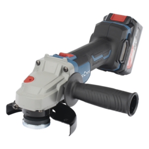DONGCHENG DCS-M0311-5EM – Amoladora Angular Inalámbrica / 20 Vcc / Disco 4-1/2 in / 8,500 RPM / 2 Baterías 4.0Ah / Estuche