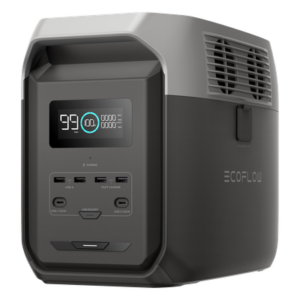 ECOFLOW EFD31500 – Estación de Energía Portátil / 1536 Wh / 4 Salidas CA 1800 W / 2 USB-C 100 W / Carga Solar 500 W / LiFePO4 / Wi-Fi y Bluetooth