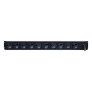 CYBERPOWER CPS1215RM – PDU Básico Rack / 10 Salidas NEMA 5-15R / 15 Amp / 120 Vca / 1U / Cable 4.5 m (14.8 ft)