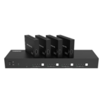 EPCOM PROAUDIO EPP-MXB44D70M – Extensor HDMI 4x4 / 18 Gbps / 4K@60Hz 4:4:4 / 70 m (230 ft) CAT6 / HDR10 / Dolby Vision / Web GUI