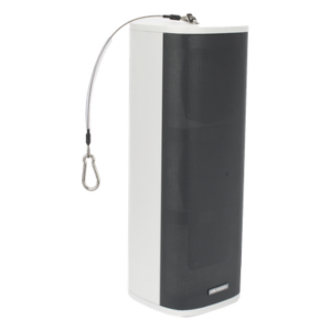 HIKVISION DS-QAZ1460G1 – Bocina IP Columna / 60 Watts / Exterior IP66 / Almacenamiento 4 GB / 2 Entradas de Alarma / Audio Bidireccional