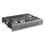 HOFFMAN DCHD2 – Organizador de Cables Horizontal / Doble Cara Frontal y Posterior / Rack 19in / 2 UR / Capacidad 223 Cables Cat 5e