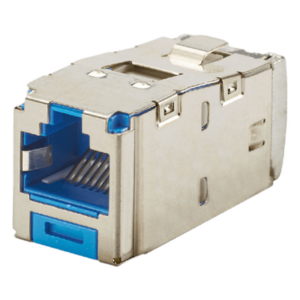 PANDUIT CJS688TGBUY – Conector Jack RJ45 Blindado / Categoría 6 / 10GBase-T / Terminación sin Impacto / HDBaseT 100 m (328 ft) / Mini-Com TG