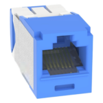 PANDUIT CJE6X88TGBU – Conector Jack RJ45 / Categoría 6A / Terminación sin Herramienta / Gel Anti-Corrosión / 8 Posiciones 8 Cables / Operación 70°C / Color Azul