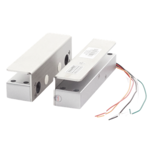 ACCESSPRO PROEB-500U – Cerradura de Perno para Puertas de Vidrio / 1000 kg Fuerza de Sujeción / 12 VCC / 1/2" Vidrio / 150 x 39 x 37 mm / 5-8 mm Espacio Requerido
