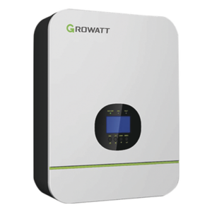 GROWATT SPF3000TLLVM48P – Inversor Cargador / 3 kW de Salida / 48 VCC / Cargador Solar 4.5 kW / Paralelo hasta 18 kW / Transferencia 10 ms / Entrada 120 VCA