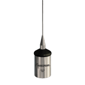 SHAKESPEARE 5241-R – Antena Marina VHF / Acero Inoxidable / 3 dB / 50 W / 7 MHz / RG-58 4.5 m (15 ft) / 1.02 m (3.3 ft)