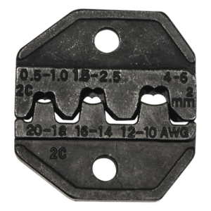 KLEIN TOOLS VDV-205-036 – Matriz Ponchadora / Terminales sin Aislamiento o de Cilindro Abierto / 10-20 AWG / 64 g / Compatible con Pinza VDV200-010
