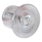 LUMITEC 101086 – Luz LED Marina de Cortesía / Rojo 45 Lúmenes / IP67 / 10-16 VDC / Policarbonato Transparente / Interior-Exterior
