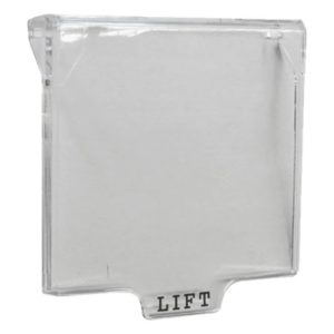 INIM ELECTRONICS WCP0020 – Cubierta para pulsador de alarma / Resistente a la intemperie / Compatible EC0020 e IC0020 / Tapa transparente