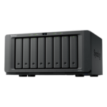 SYNOLOGY DS1825+ – NAS Empresarial / 8 Bahías / AMD Ryzen V1500B / 8 GB DDR4 ECC / 2 Puertos 2.5GbE / Expansión 10GbE/25GbE / Caché M.2 NVMe / Lectura 2,239 MB/s