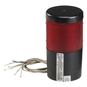 FEDERAL SIGNAL INDUSTRIAL LSLD-120-R – Módulo de luz LED / 120Vca / Rojo / Policarbonato resistente a impactos / Montaje en superficie o tubo NPT 3/4"