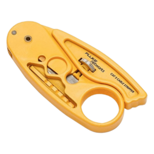 FLUKE NETWORKS 11230002 – Cortador y Desforrador Ajustable / Cables UTP/STP / Calibre 22/24 AWG / Diseño Double Slotted / 0.5 pies de Longitud