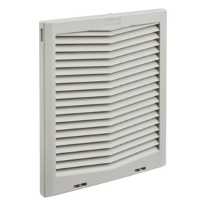 HOFFMAN HG1300404 – Rejilla de Escape / IP54 / HF13 13 in (325 mm) / Plástico / Click-Fit / Gris Claro